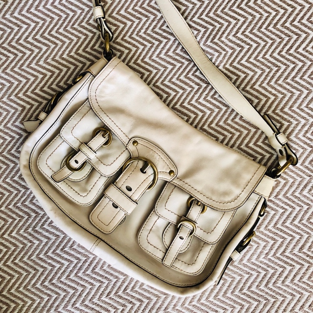 Off white Coach bag